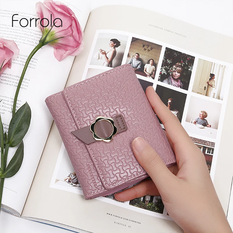 

2019 Luxury Brand Wallet Female Leather Women Purse Floral Wallet Ladies Hot Change Card Holder Coin Small Purses For Girls