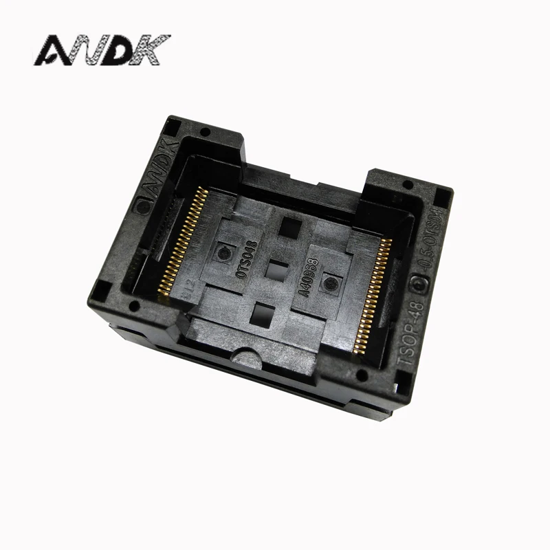 TSOP48 стандартный шаг гнезда 0 5 мм IC тестовая розетка Размер 12x18 4 IC354 048 D31/35 P