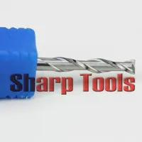 פלדה מיל עבור 10pc 3.175 * 17mm 2 ביטים נתב CNC קאטר קרביד מיל חליל הסוף עבור מחתכים פלדה טונגסטן ספירלה מכונת כרסום אקריליק MDF (2)