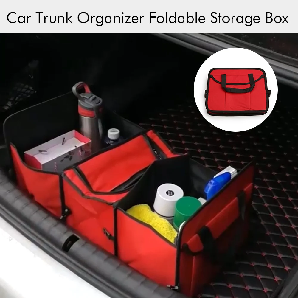 Foldable Car Organizer Trunk Organizer Travel Organizer Space Saver For