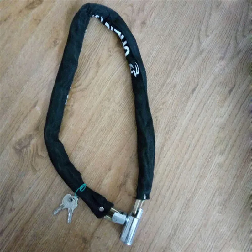 1pc New Bicycle Lock Heavy Duty 1M Motorbike Motorcycle Scooter Bike Motor Bicycle Chain Pad Lock #3n19 (8)