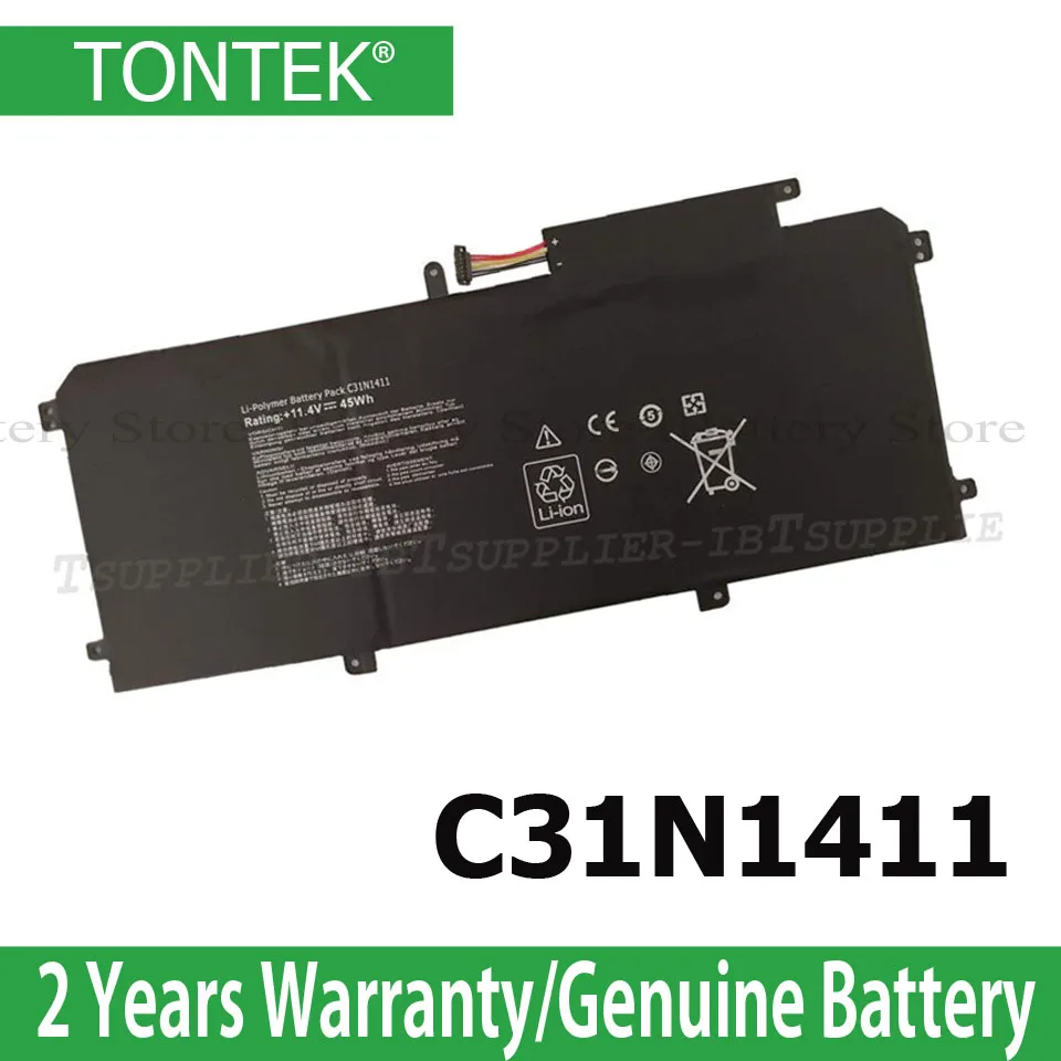 

C31N1411 Laptop Battery for ASUS Zenbook UX305 UX305L UX305F UX305C UX305CA UX305FA U305F U305FA U305L 11.4V 45WH