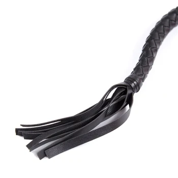 bdsm Fetish Whips sexy bondage Leather Spanking Paddle riding crop Flogger Sex Toys For women king cosplay feather Policy Knout 2
