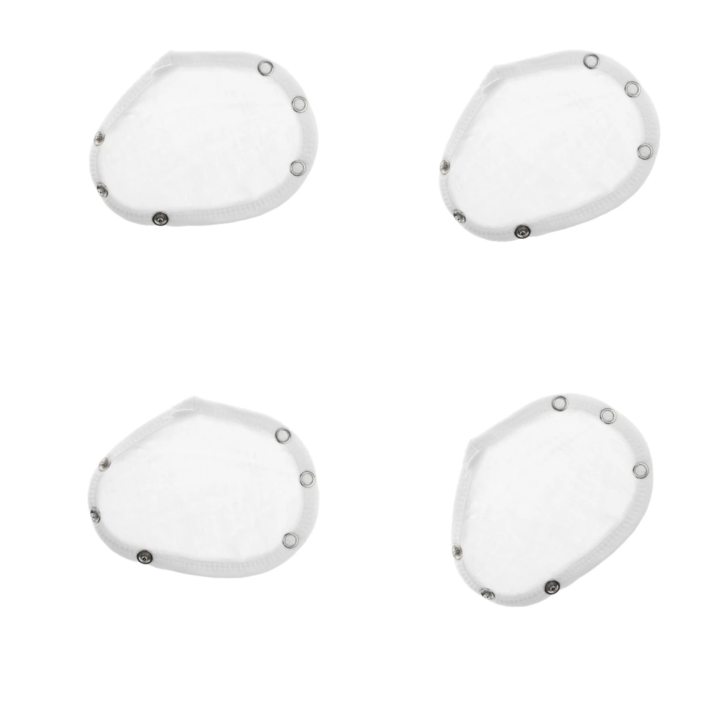 Baby Kids Boy & Girl Bodysuit / Onesize Extenders ( Pack of 4) White