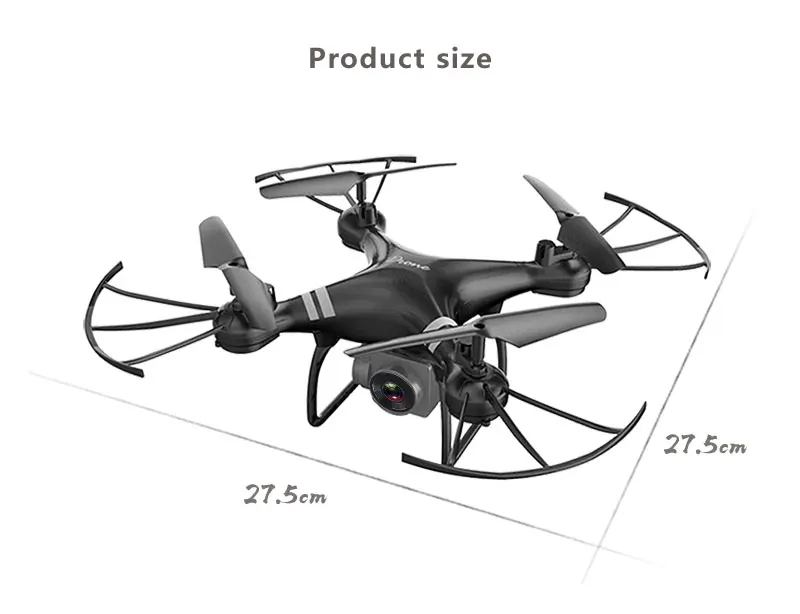 XKY KY101 Радиоуправляемый Дрон вертолет Квадрокоптер с Wi-Fi FPV HD регулируемая камера удержание высоты один ключ возврат VS syma x5c x5sw ky601s