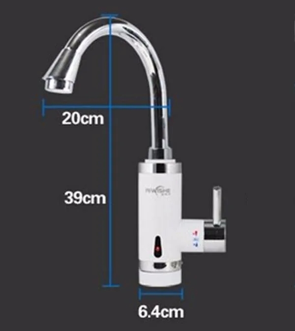 Новый 220 В 360 Вращение Электрический подогреватель кран Кухня кран быстрый нагрев мгновенный нагреватель водопроводной воды