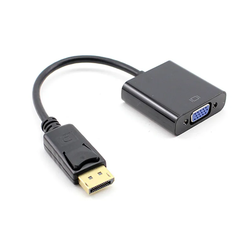 Переходник Displayport DP папа VGA мама для Apple PC HDTV|Переходники и адаптеры| |