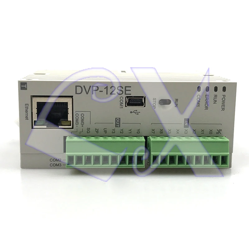 Delta полный SE серии программируемый контроллер PLC DVP12SE11R 8DI 4DO 3 COM Mini USB/RS485x2/Ethernet релейный выход