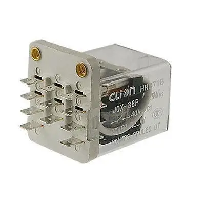 

JQX-38F 3Z DC 12V Coil 40A PCB Electromagnetic Relay 3PDT 11 Pin