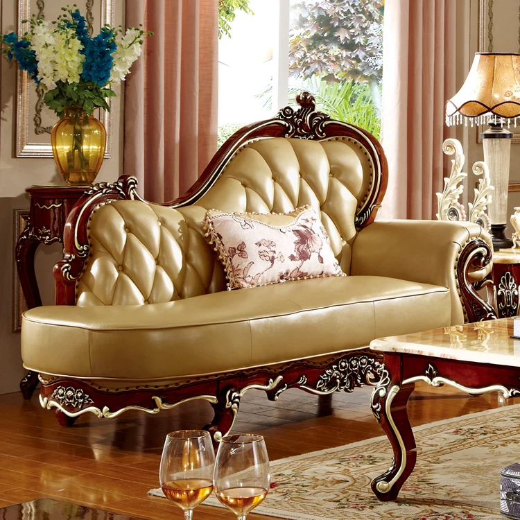 Лидер продаж изогнутые современная кожаная софа кожаный диван в китайском стиле-6815