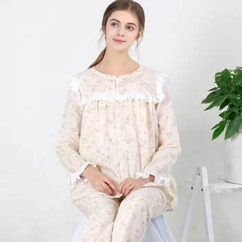 

Maternity Clothes Long sleeve Breastfeeding Sleepwear Nursing Pajamas for Pregnant Women Maternity Pajamas set