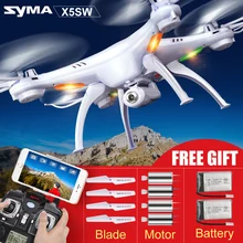 SYMA FPV X5SW (X5C Upgraded )Drone With Camera Quadcopter Wifi Real Time Headless Dron/X5S RC Helicopter Quadrocopter Kids Toys