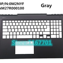 Рамка для ноутбука/Рамочная клавиатура/Верхняя панель с тачпэдом чехол/крышка/корпус для Dell inspiron G7-7000 7588 7587 0M2NYF AM27R000100 0C5CV0