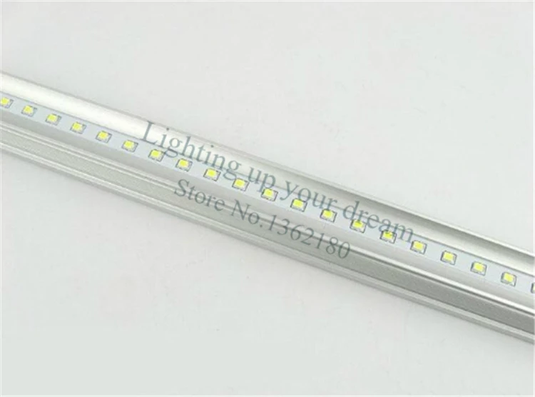 25 шт./лот Яркость T8 встроенная светодиодная трубка 600 мм 10 W SMD 2835 Светодиодные