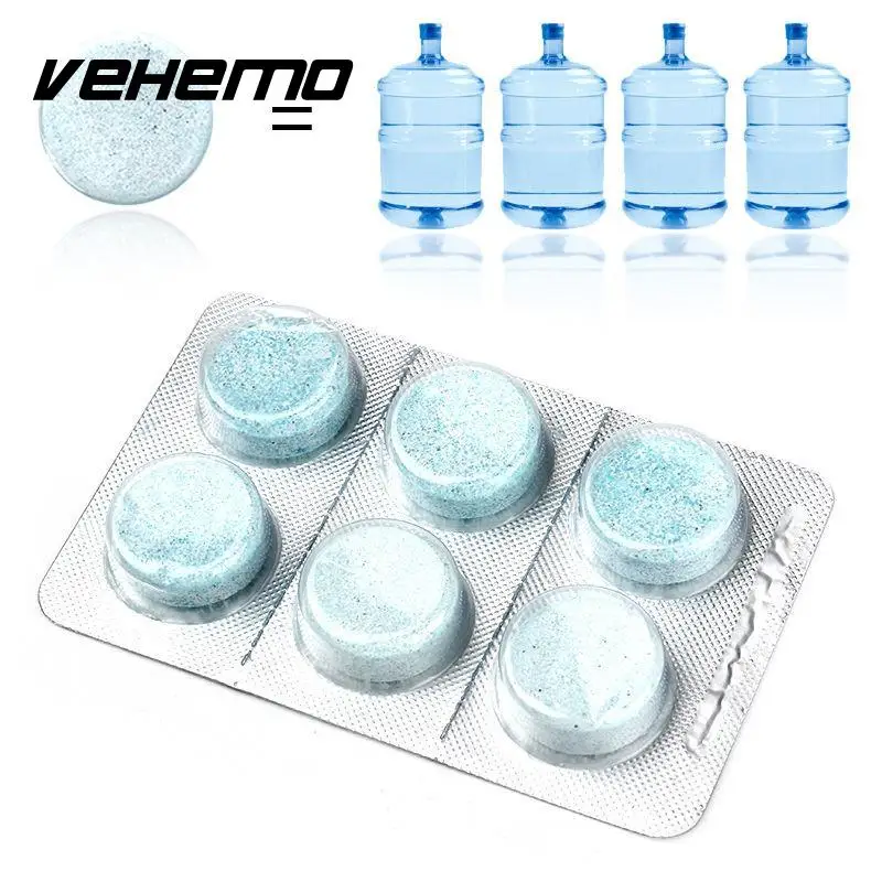 

Vehemo Car Care Windshield Window Concentrated Cleaner Compact Effervescent Tablets Detergent Cleaning Wash Tab Accessories