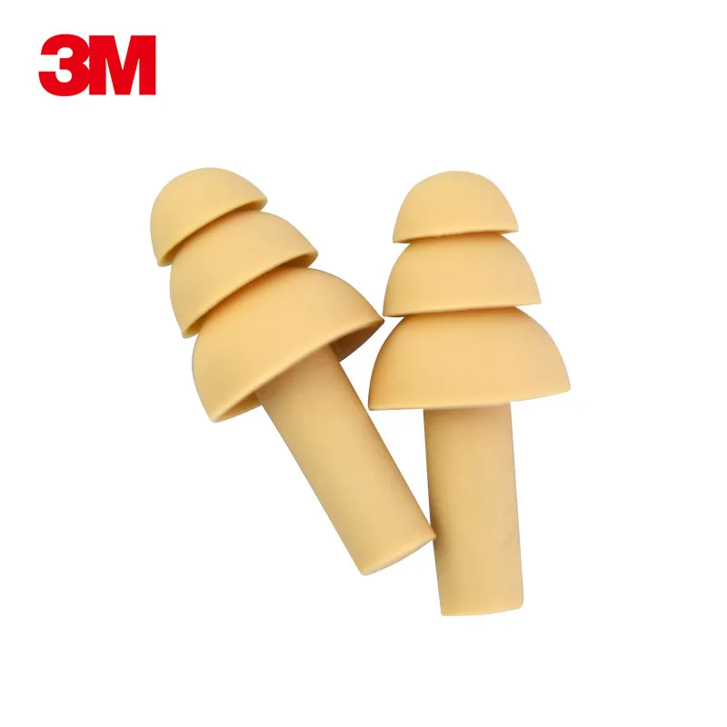 

3M DC-01-002 Swimming Earplugs Anti-noise Abatement Sleeping Protector Waterproof Christmas tree type KU019