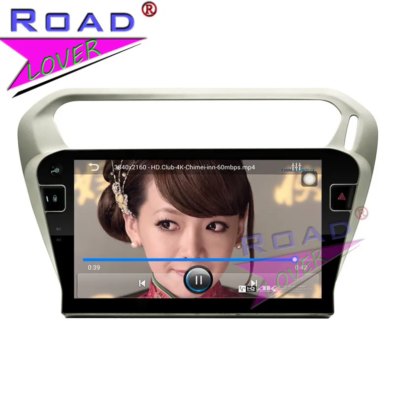 Excellent TOPNAVI Android 6.0 2G+32GB 10.1" Quad Core Car PC Head Unit Player For Peugeot 301/Elysee Stereo GPS Navigation Audio NO DVD 3G 5