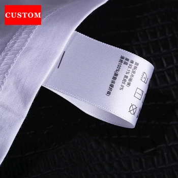

factory customized garment washing label white cotton clothing printed personalized shoes labels handmad private label handmade