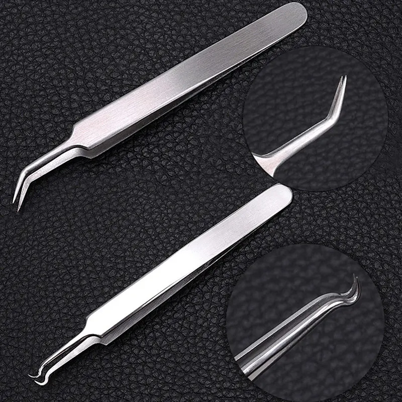 5Pcs Face Skin Care Tweezer Needle Kit Stainless Steel Removal Blackhead Blemish Acne Pimple Extractor Tool For Lady -43 5Pcs Face Skin Care Tweezer Needle Kit Stainless Steel Removal Blackhead Blemish Acne Pimple Extractor Tool For Lady -43
