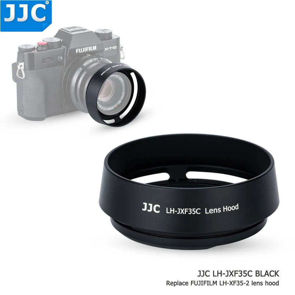 Substitui a Fujifilm o Tamanho Redondo da Linha da Capa 43mm da Lente da Câmera da Baioneta de Jjc Lh-xf35-2 para a Lente de Fujinon wr Xf35mm – 25mm f2 r