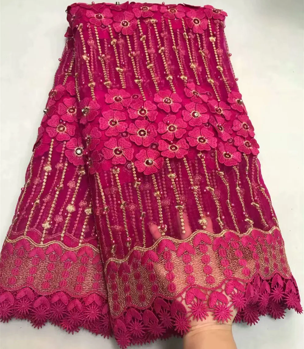 2018 nigeria lace fabric 2018 embroidered nigeria fabric french net