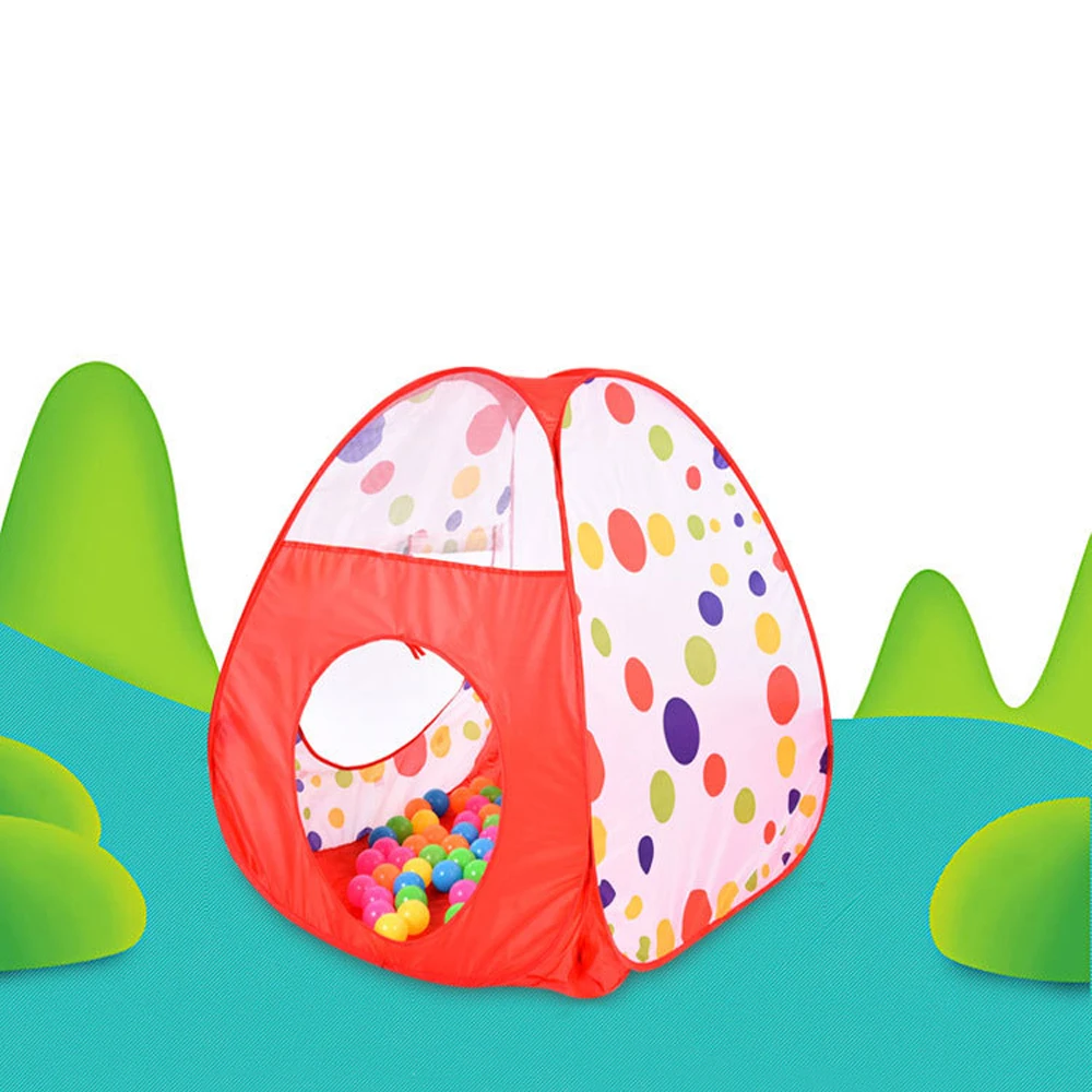 Детский большой бассейн-трубка-игрушечная палатка океан мяч бассейн яма палатка дом для детей Складная игра игровой дом комната подарок