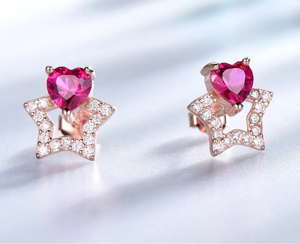 UMCHO-ruby-925-sterling-silver-stud-earrings-for-women-EUJ075R-3-PC_03