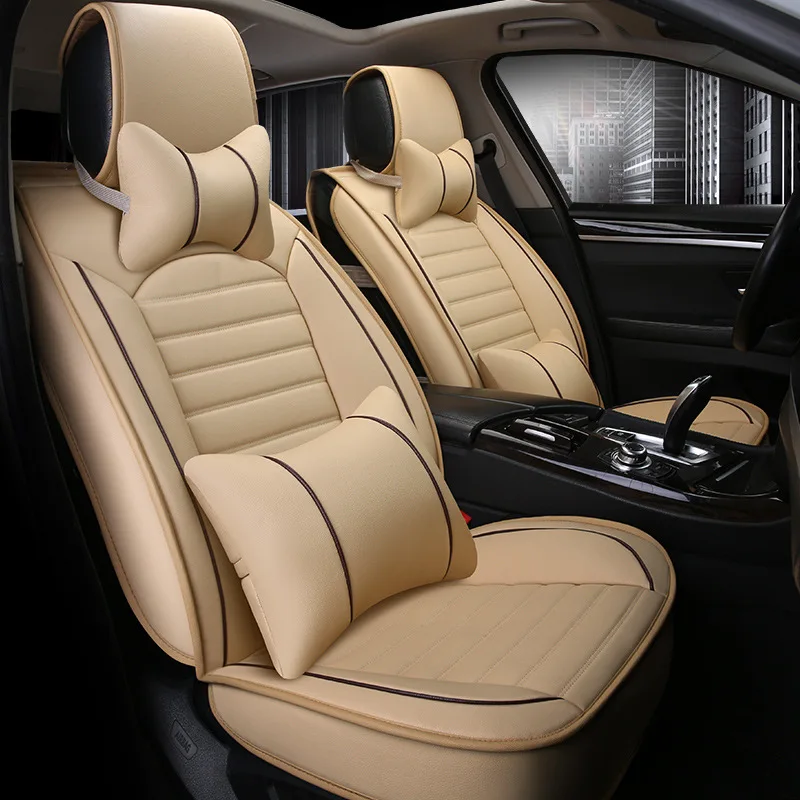 

High quality PU Leather car seat covers fit Peugeot 107 206 206CC 207 301 307 307CC 308 408 508 3008 car-styling Auto Accessorie