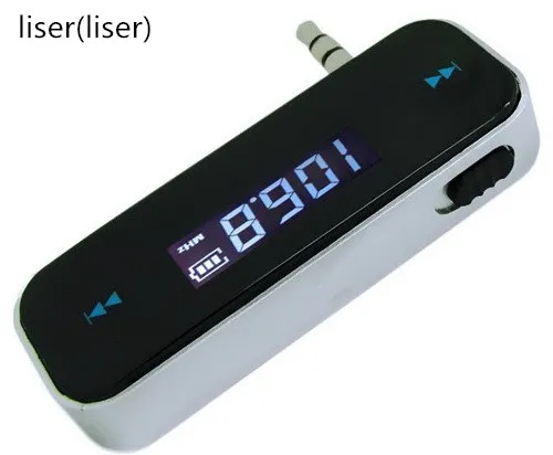 The universal 3.5mm mobile FM transmitter of car hands-free music player input auxiliary liquid crystal | Автомобили и мотоциклы