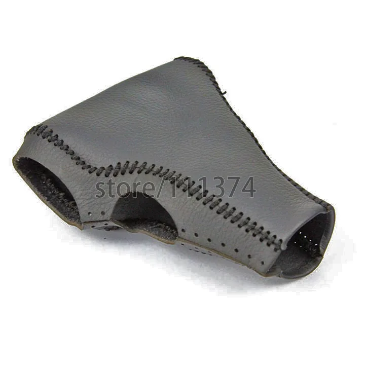 Черная строка из натуральной кожи NULLA DIY для Ford Mondeo 2006 2007 2008 2009 2010 2011