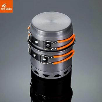 

2 In1 Fire Maple 0.9L Cooking Pots Aluminum Food Cooker with 0.5L Cover Multifunctional Water Pot For Gas Stove FMC-217
