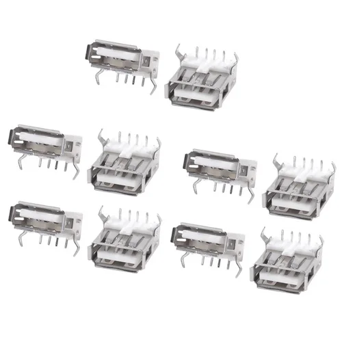 

10PCS USB Type A Standard Port Female Solder Soldering Jacks Connector Wonderful Gift