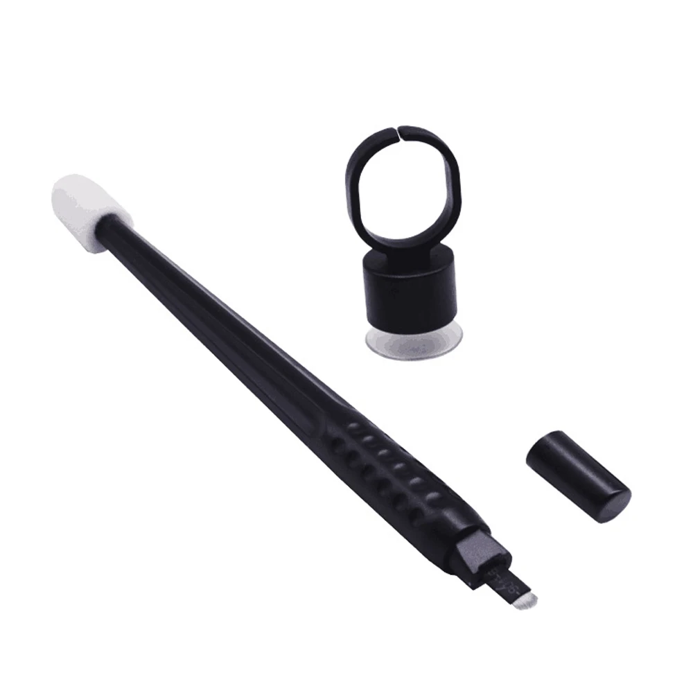 

New 10pcs permanent makeup disposable microblading pen eyebrow make up handtools professional for eyebrow tattooing U18/12CF