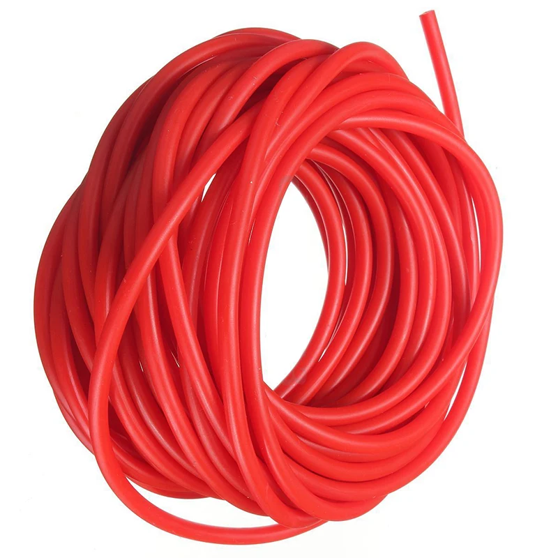 Трубопровод упражнение резиновое сопротивление лента катапульта Dub Рогатка эластичный, красный 2,5 м