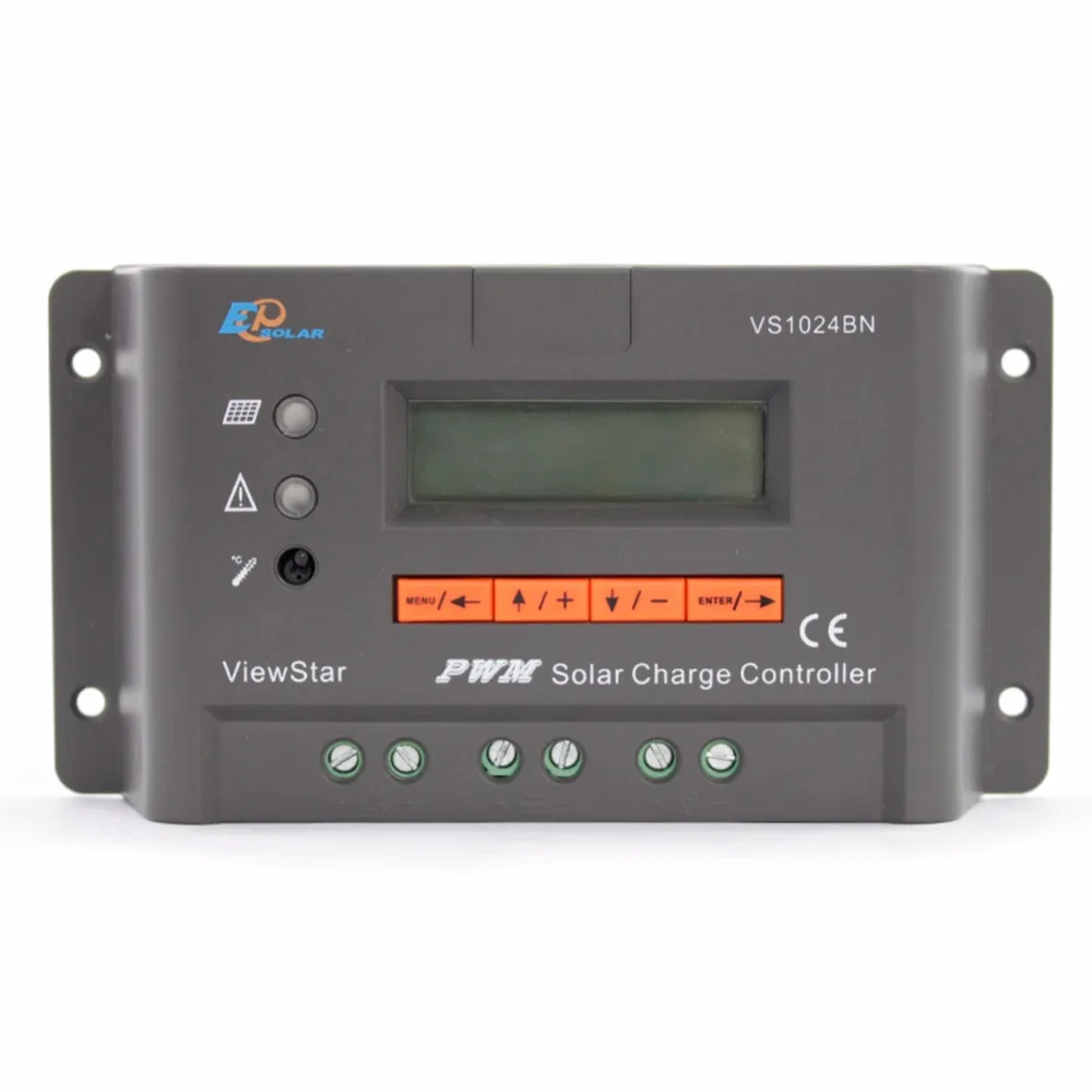 EPSOLAR 10A View Star VS1024BN 12V 24V Auto EP PWM Solar Charge Controller LCD Display Free Shipping EPSOLAR 10A View Star VS1024BN 12V 24V Auto EP PWM Solar Charge Controller LCD Display Free Shipping