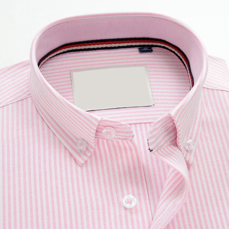 Новое поступление модные Оксфордские мужские рубашки с длинным рукавом высокого качества в полоску Формальные осенние очень большие размеры M-9XL10XL