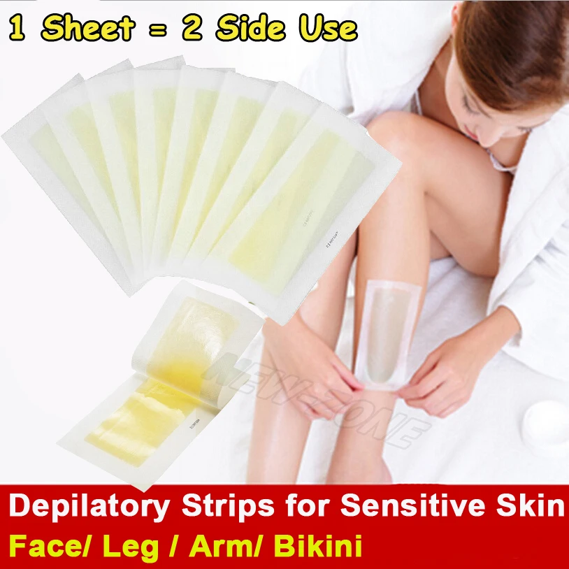Depilatory Cream Strips Allergy Free for Sensistive Skin Underarm