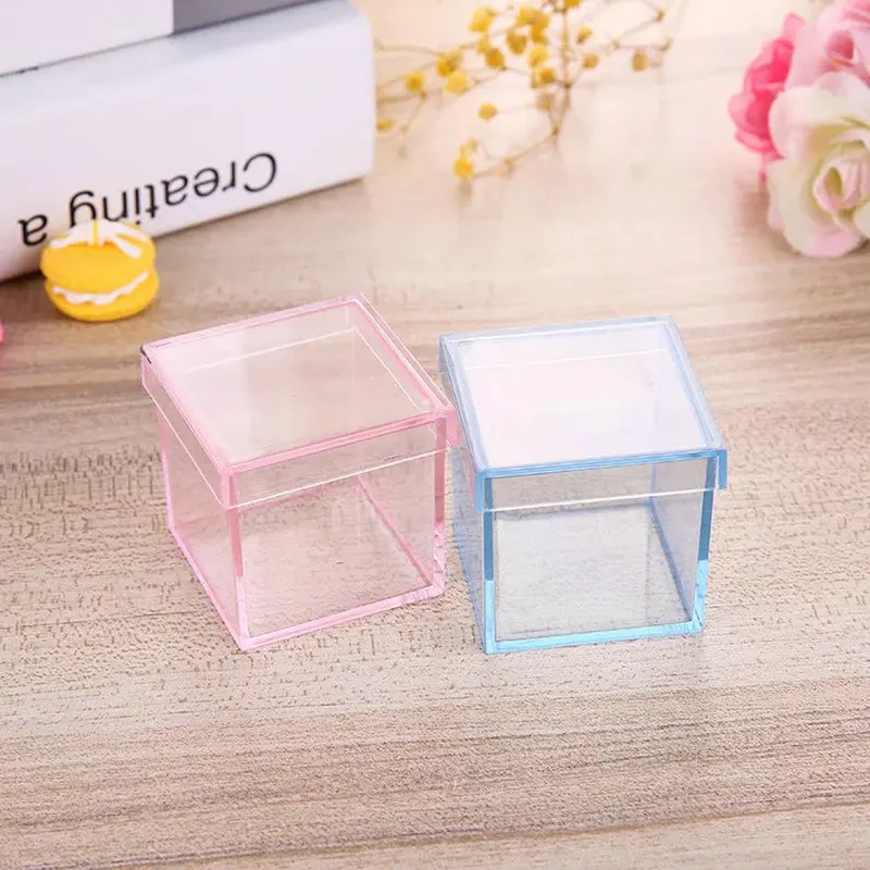 

creative plastic LEGO box lattice candy boxes wedding party and baby shower full moon party gift boxes favor box