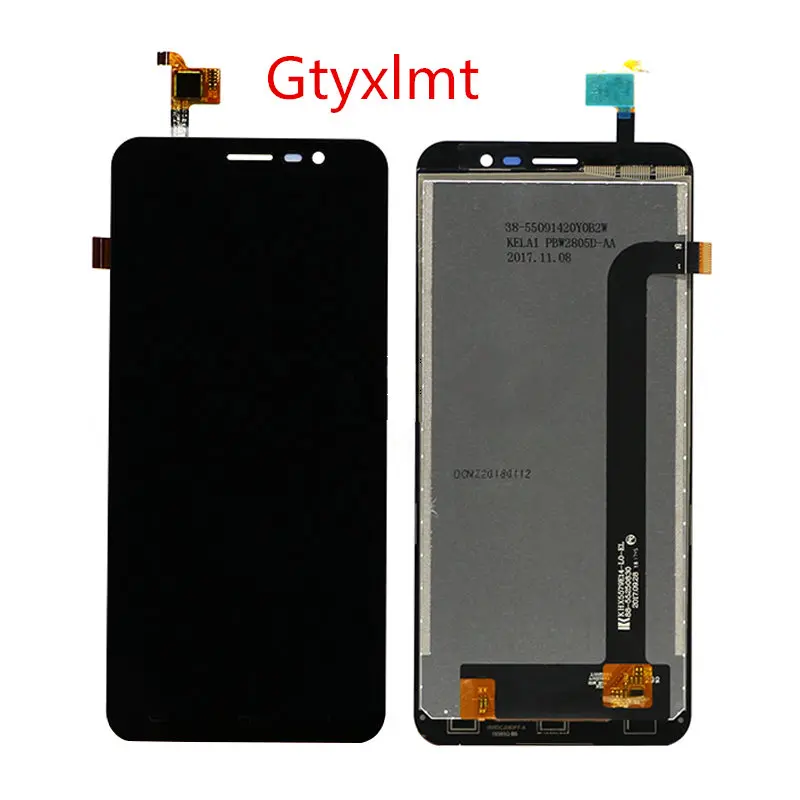 ЖК дисплей HOMTOM S16 + кодирующий преобразователь сенсорного экрана в сборе замена