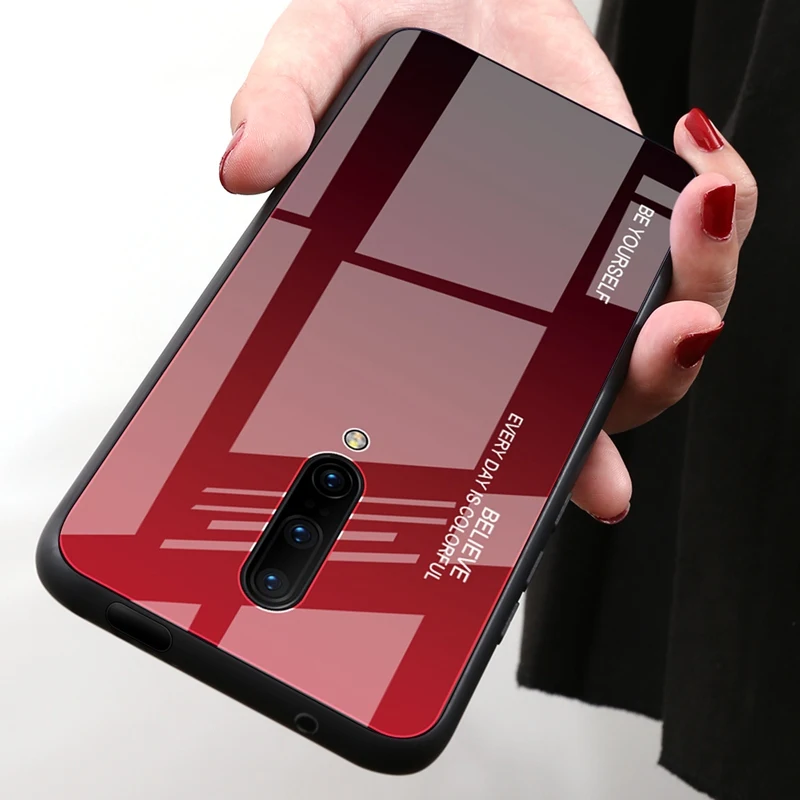 Роскошный стеклянный чехол для Oneplus 8 Pro 7t 7 Nord N10 5g N100 8pro 7pro Оригинальный One Plus