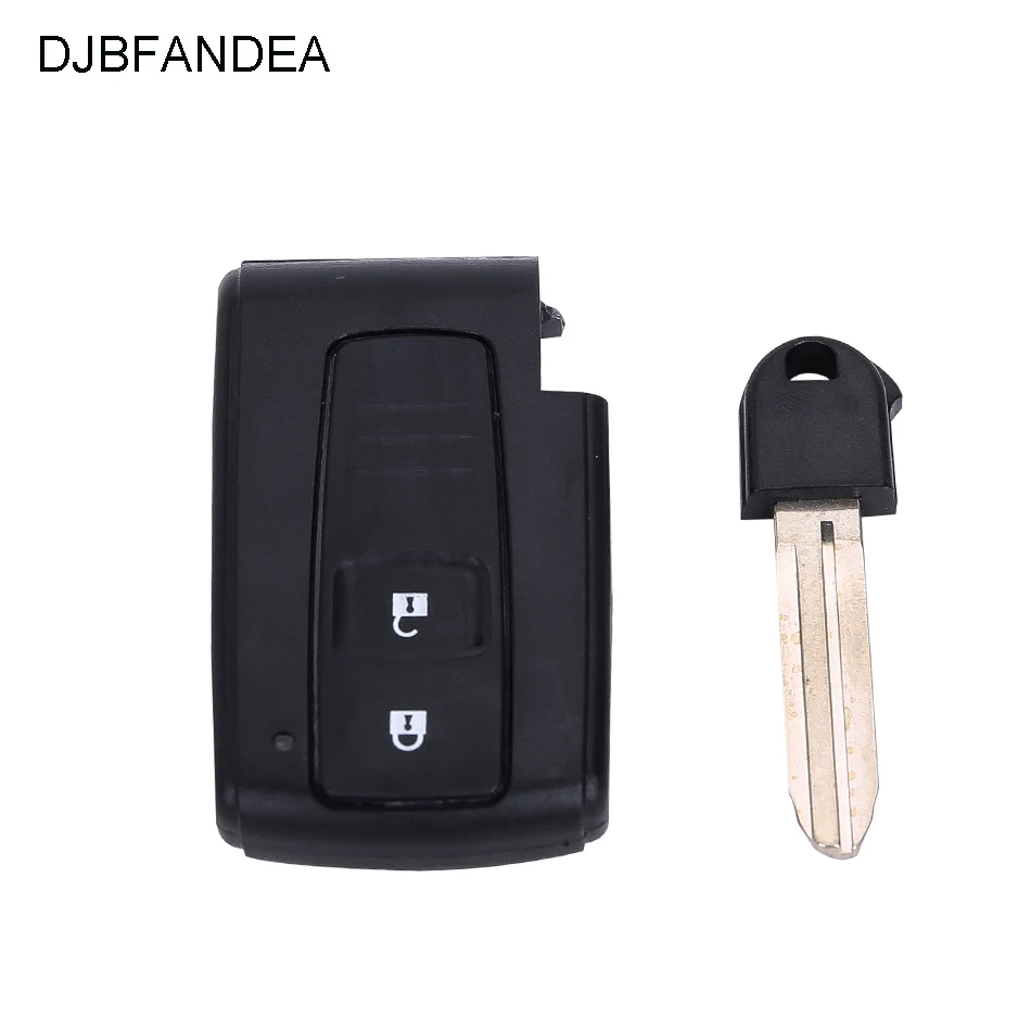 

Key Covers For Toyota PRIUS 2004 2005 2006 2007 2008 2009 COROLLA VERSO Camry Smart Card Remote Car Key Shell With Blade