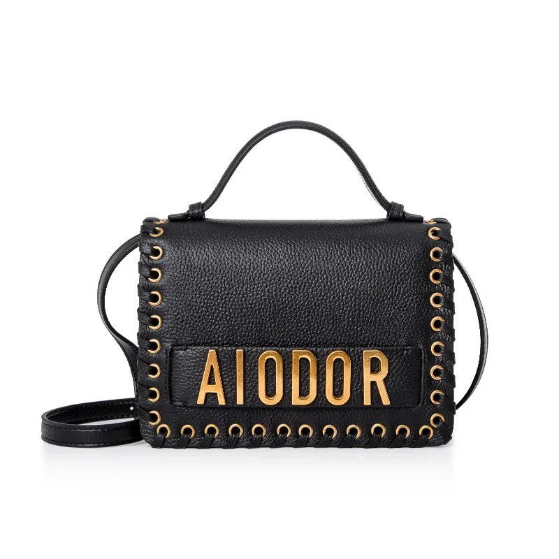 

2019 New Square Bag Simple Personality Women's Bag Knitting Fashion Hand-held Bill Shoulder Crossing Women's Bag