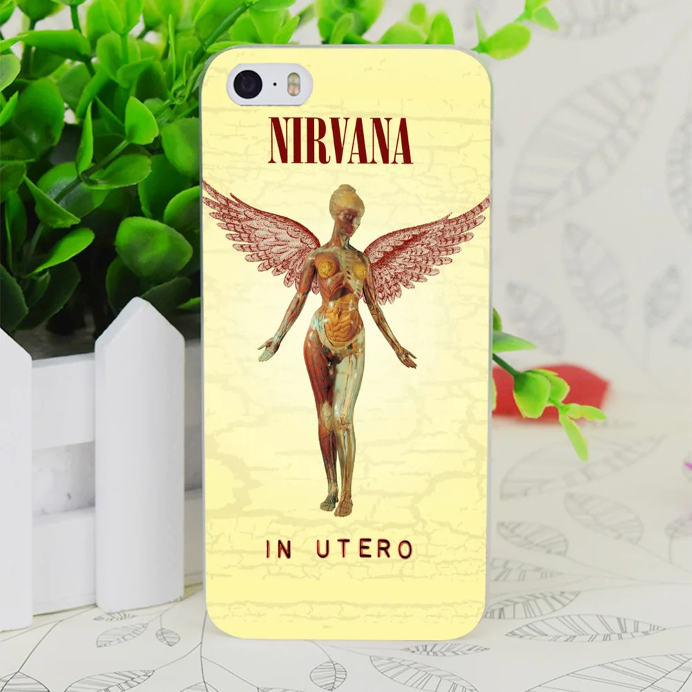 

C3907 Funny Nirvana In Utero Transparent Hard Thin Case Skin Cover For Apple IPhone 4 4S 4G 5 5G 5S SE 5C 6 6S Plus