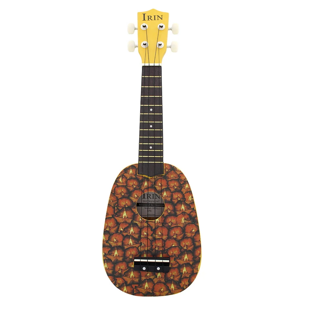 

New IRIN High Quality 21 inch Ukelele 4 Strings Ukulele Lovely Pineapple Basswood Stringed Musical Instrument Christmas Gift