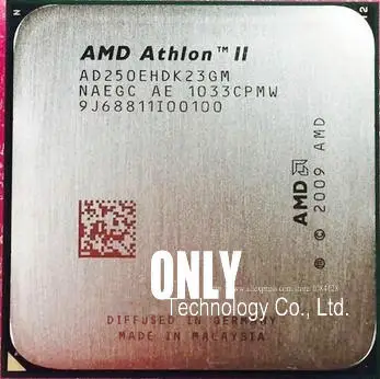 

AMD Athlon II X2 250e 3.0 GHz Dual-Core CPU Processor AD250EHDK23GM Socket AM3
