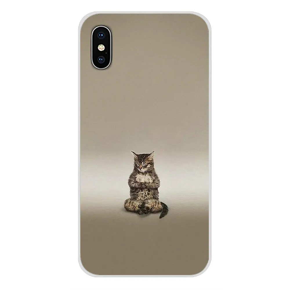 Йога кошки собаки для Xiaomi Redmi 4A S2 Note 3 3S 4 4X5 Plus 6 7 6A Pro Pocophone F1 аксессуары чехлы