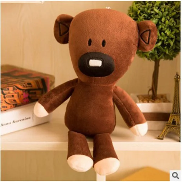 30cm Cute Mr Bean Teddy Bear Kawaii Plush Stuffed Toys Mr.Bean Toys For Children Birthday Present Gifts Knuffels Dieren