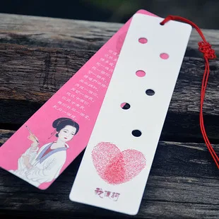 

1pcs My essays Paper bookmarks 2 sheets/sets Send couples lover Creative gifts Hollow