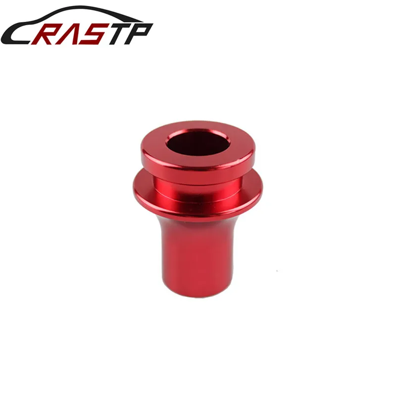 ALUMINUM ALLOY Black GEAR SHIFT KNOB BOOT RETAINER ADAPTER M10*1.5