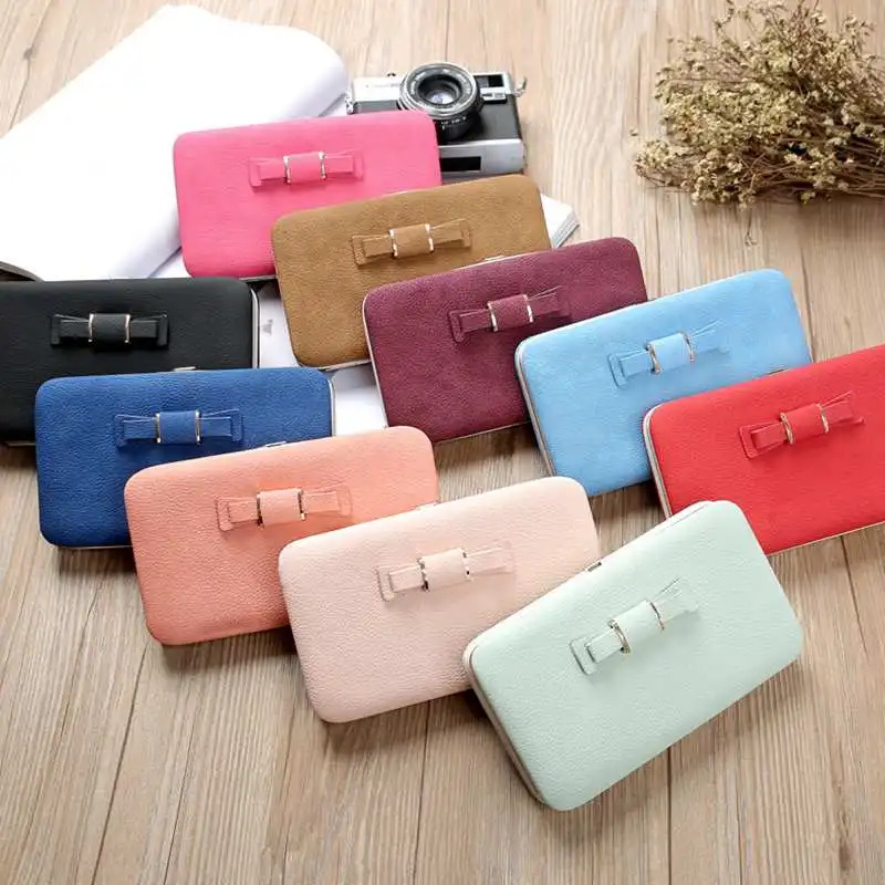 

Litthing 2018 Women Wallets Purses Wallet Brand Credit Card Holder Clutch Coin Purse Cellphone Pocket Gifts For Women Money Bag